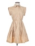 Plastic Island Tan Casual Dress Size 2 - 4 - photo 1