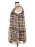 Karin Stevens 100% Polyester Tweed Tan Casual Dress Size 14 - photo 5