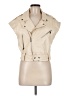 Just Fab 100% Polyester Ivory Tan Vest Size M - photo 1