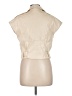 Just Fab 100% Polyester Ivory Tan Vest Size M - photo 2