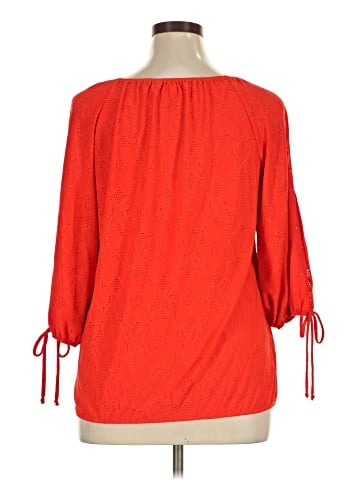 Perseption Concept 3/4 Sleeve Blouse (view 2)