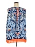 Rose + Olive 100% Polyester Blue Sleeveless Blouse Size 3X - photo 2