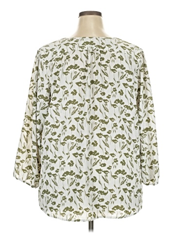 Monday Fun 3/4 Sleeve Blouse (view 2)
