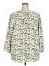 Monday Fun Green 3/4 Sleeve Blouse Size 2X - photo 2
