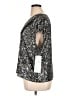MSK Metallic Silver Short Sleeve Top Size XL - photo 5