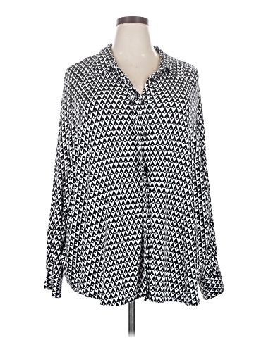 Universal Standard Long Sleeve Blouse (view 1)