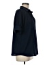 Max Studio 100% Polyester Blue Short Sleeve Blouse Size M - photo 4