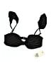 Billabong Stripes Black Swimsuit Top Size M - photo 1