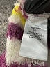 Impressions Color Block Purple Poncho Size S - photo 8