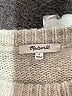 Madewell Tweed Silver Pullover Sweater Size S - photo 7