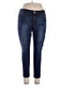 Democracy Solid Blue Jeans Size 14 - photo 1