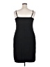 City Chic Solid Black Casual Dress Size 18 Plus (M) - photo 2