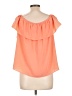 Bold Elements 100% Polyester Orange Short Sleeve Top Size L - photo 2