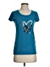 DKNY Teal Short Sleeve T-Shirt Size S - photo 1