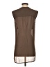 French Connection Brown Sleeveless Blouse Size 4 - photo 2