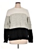 J.Crew Factory Store Color Block Gray Pullover Sweater Size XL - photo 1