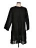 Eileen Fisher 100% Linen Black 3/4 Sleeve Button-Down Shirt Size L - photo 1