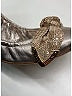 Louis Vuitton Metallic Ivory Metallic Leather Ballet Flats Size EU 38 - photo 3