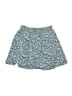 Lands' End 100% Cotton Floral Blue Skort Size 6 - 7 - photo 2