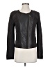 Halogen 100% Leather Black Leather Jacket Size S - photo 1