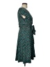 Ruby Rox Chevron-herringbone Teal Casual Dress Size L - photo 4