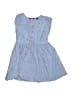 Lands' End 100% Cotton Hearts Blue Dress Size 8 - photo 1