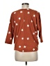 Kim & Cami Stars Orange Pullover Sweater Size M - photo 2