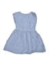Lands' End 100% Cotton Hearts Blue Dress Size 8 - photo 2