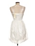 Katia 100% Polyester Ivory Cocktail Dress Size L - photo 2