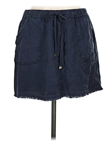 On The Road... Denim Skirt (view 1)