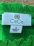 CeCe Green Short Sleeve Top Size S - photo 8