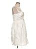Katia 100% Polyester Ivory Cocktail Dress Size L - photo 4