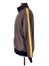 Jane Wang Plaid Blue Track Jacket Size L - photo 5