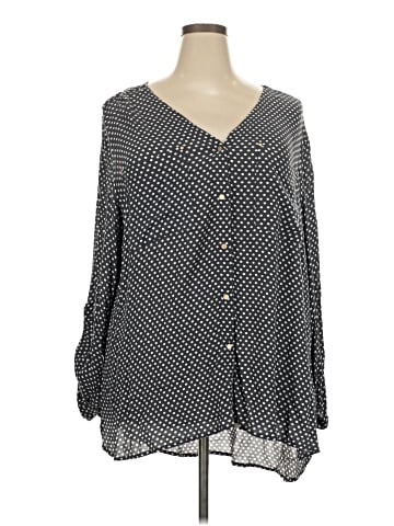 Jones New York Long Sleeve Blouse (view 1)