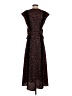 Thakoon 100% Polyester Paisley Brown Casual Dress Size 4 - photo 2