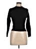 One Step Up Black Long Sleeve Top Size Lg - XL - photo 1