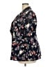Lane Bryant Floral Blue Blazer Size 18 - photo 5