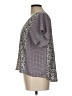 Meraki Gray Short Sleeve Blouse Size L - photo 5