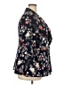 Lane Bryant Floral Blue Blazer Size 18 - photo 4