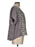 Meraki Gray Short Sleeve Blouse Size L - photo 4