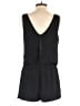 One Clothing 100% Polyester Solid Black Romper Size M - photo 2