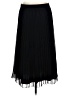 DKNY 100% Polyester Black Formal Skirt Size L - photo 2