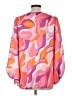 Adrienne 100% Polyester Pink Long Sleeve Blouse Size L - photo 2