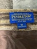 Pendleton 100% Virgin Wool Chevron-herringbone Brown Wool Skirt Size 12 - photo 4