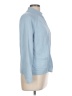 Talbots 100% Pima Cotton Blue Cardigan Size L - photo 4