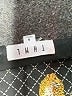 THML 100% Polyester Black 3/4 Sleeve Blouse Size S - photo 7