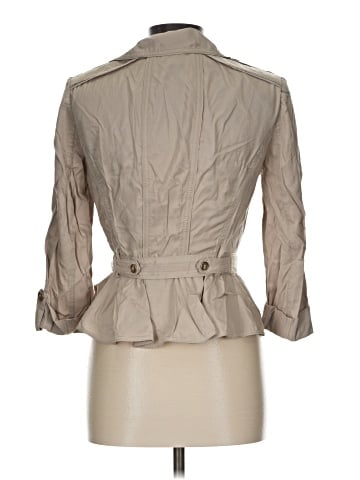 White House Black Market Trenchcoat (view 2)