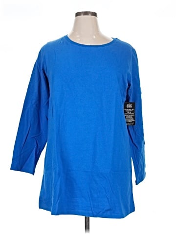Woman Within 3/4 Sleeve T-Shirt (view 1)