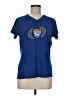 Adidas 100% Polyester Blue Short Sleeve T-Shirt Size M - photo 1