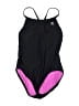 TYR Color Block Black One Piece Swimsuit Size S (estimated) - photo 1